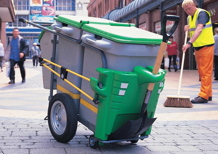 Wózki do zbierania odpadów